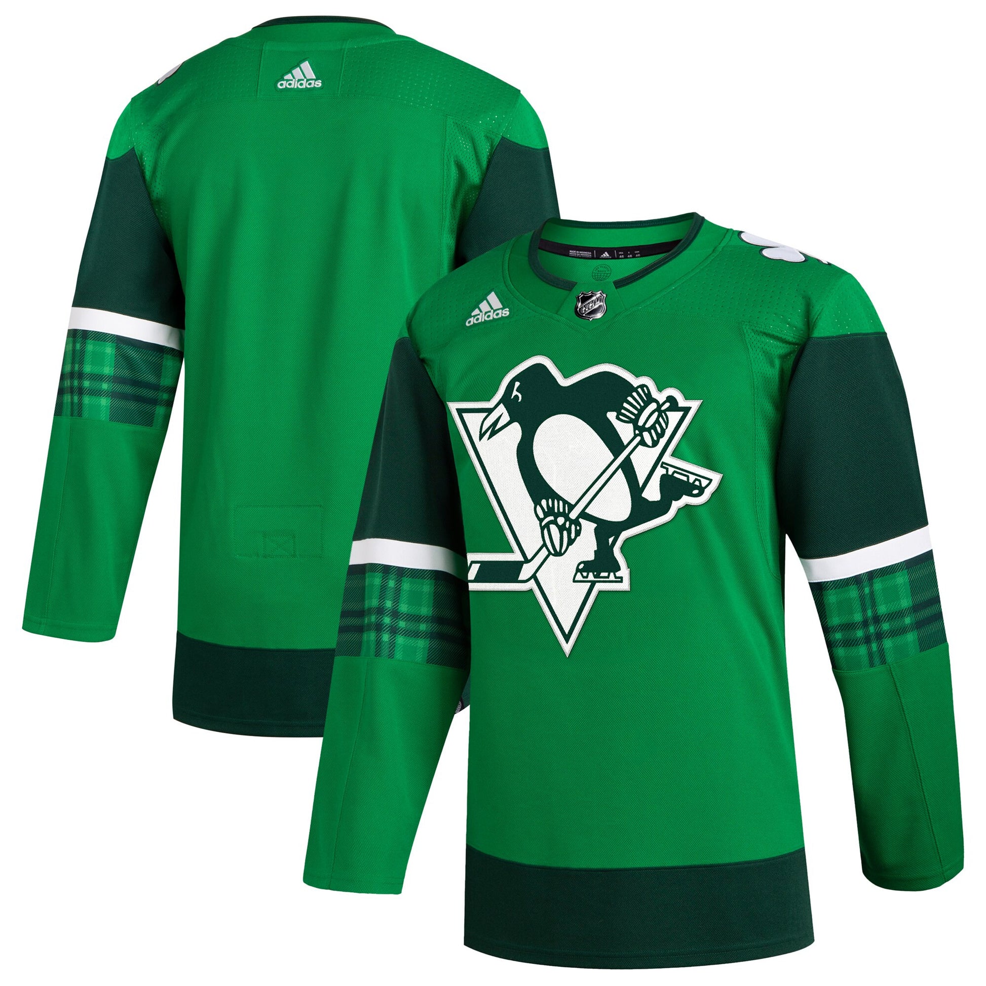 Pittsburgh Penguins 2023 St. Patrick's Day Primegreen Hockey Jersey - Kelly Green