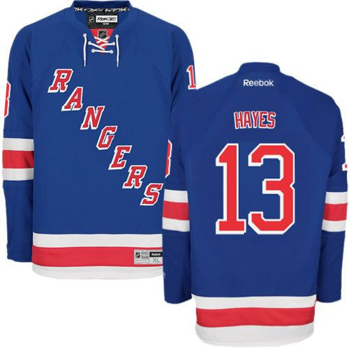 Rangers #13 Kevin Hayes Blue Stitched Hockey Jersey