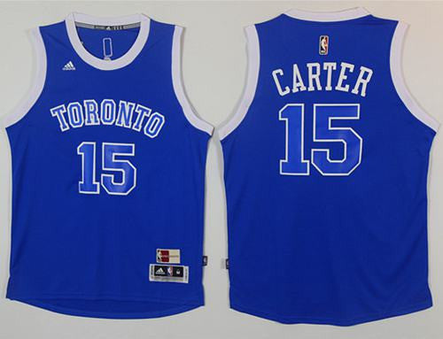 Raptors #15 Vince Carter Light Blue Throwback Stitched Basketball Jersey