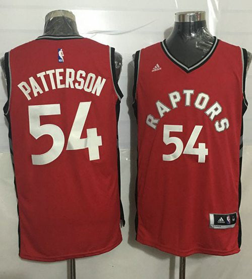 Raptors #54 Patrick Patterson Red Stitched Basketball Jersey