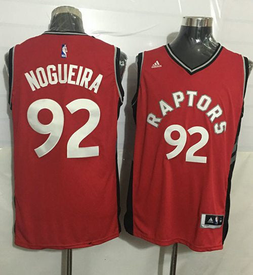 Raptors #92 Lucas Nogueira Red Stitched Basketball Jersey