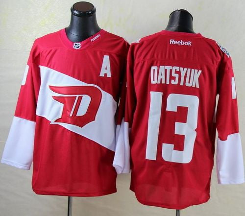 Red Wings #13 Pavel Datsyuk Red 2016 Stadium Series Stitched Hockey Jersey