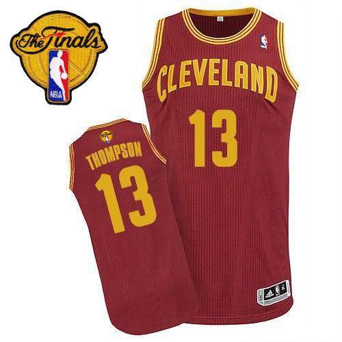 Revolution 30 Cavaliers #13 Tristan Thompson Red The Finals Patch Stitched Basketball Jersey