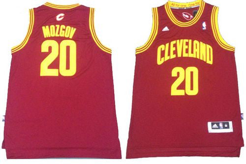 Revolution 30 Cavaliers #20 Timofey Mozgov Red Stitched Basketball Jersey