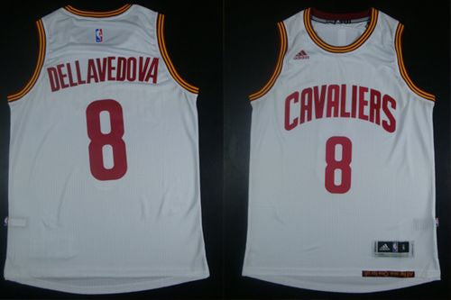 Revolution 30 Cavaliers #8 Matthew Dellavedova White Stitched Basketball Jersey