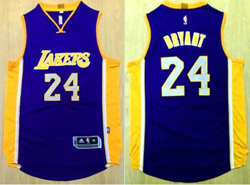 Revolution 30 Lakers #24 Kobe Bryant Purple Stitched Basketball Jersey