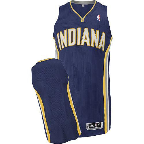 Revolution 30 Pacers Blank Navy Blue Stitched Basketball Jersey