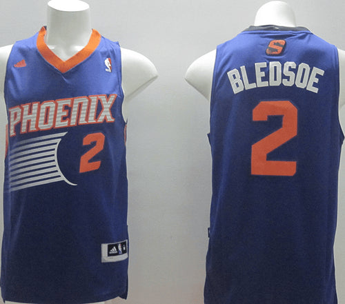 Revolution 30 Suns #2 Eric Bledsoe Purple Stitched Basketball Jersey