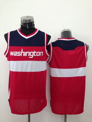 Revolution 30 Wizards Blank Red Stitched Basketball Jersey