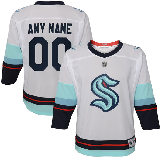  Infant Away Custom Hockey Jersey - White