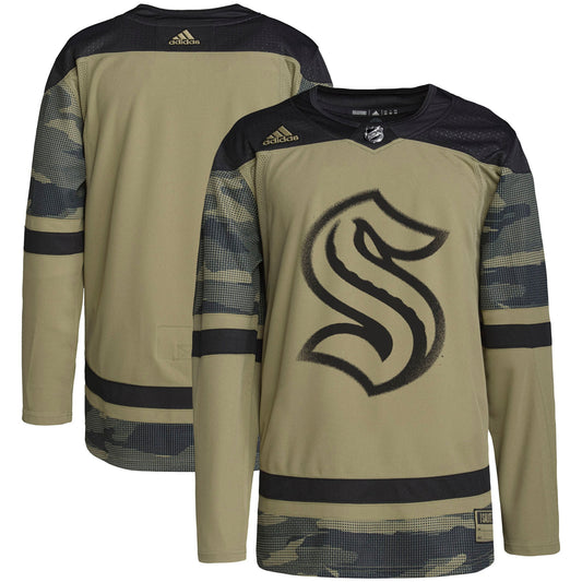  Military Appreciation Team Practice Hockey Jersey - Camo