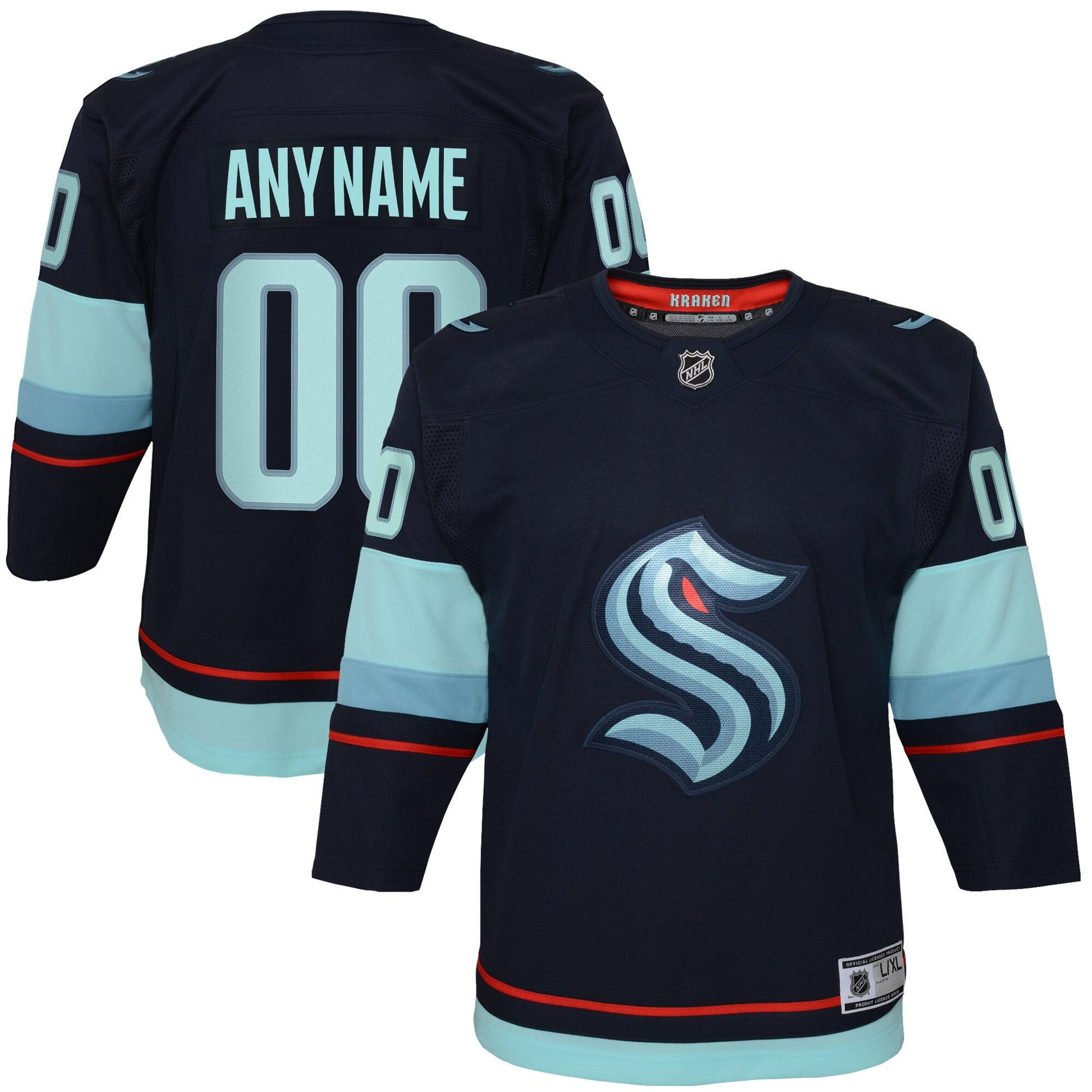  Youth Home Premier Custom Hockey Jersey - Navy