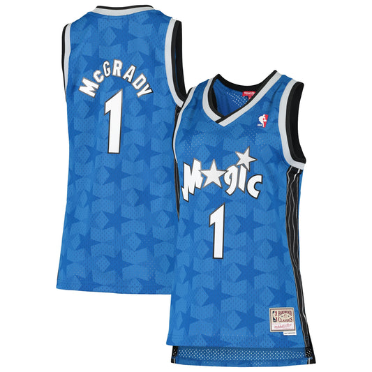 Tracy Mcgrady Orlando Magic Women's 2000/01 Hardwood Classics Swingman Basketball Jersey - Blue