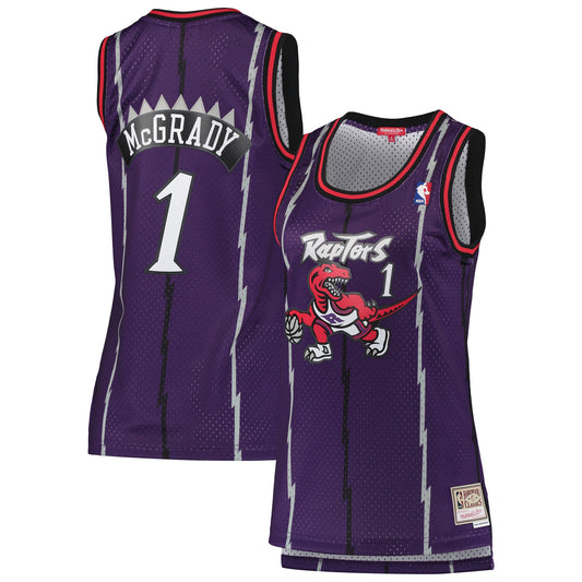 Tracy Mcgrady Toronto Raptors Women's 1998/99 Hardwood Classics Swingman Basketball Jersey - Purple