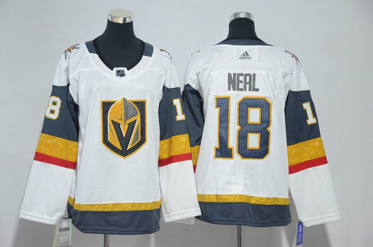 Vegas Golden Knights 18 James Neal White Youth Hockey Jersey