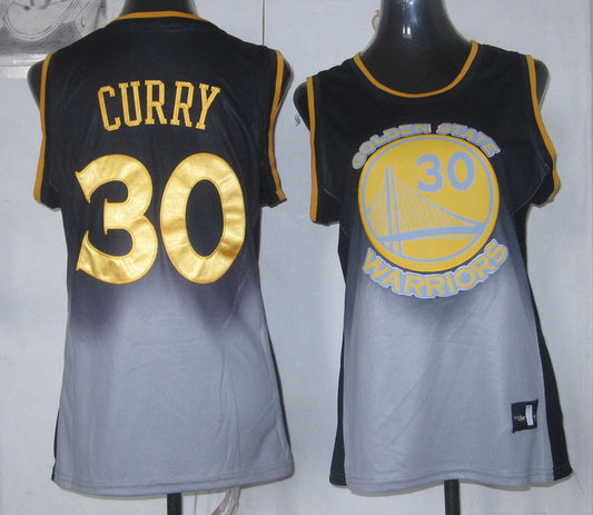 Warriors 30 Curry Fadeaway Women Basketball Jersey