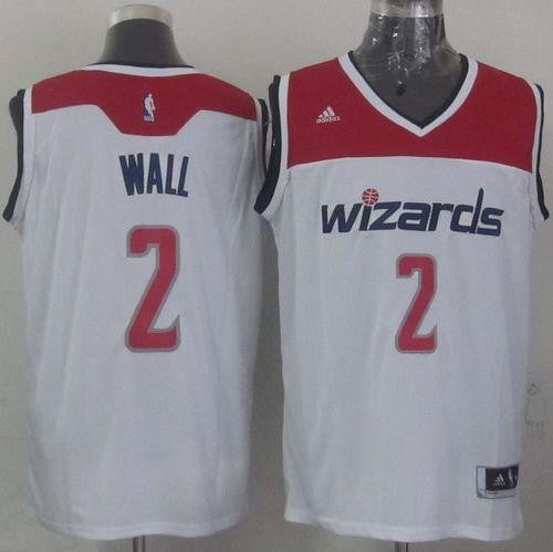 Wizards #2 John Wall White 2012 Revolution 30 Stitched Basketball Jersey