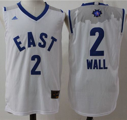 Wizards #2 John Wall White 2016 All Star Stitched Basketball Jersey