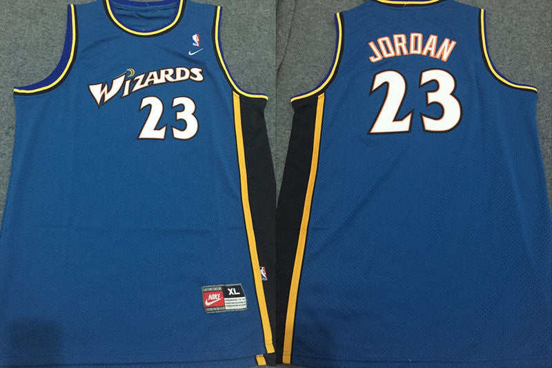 Wizards 23 Michael Basketball Jersey