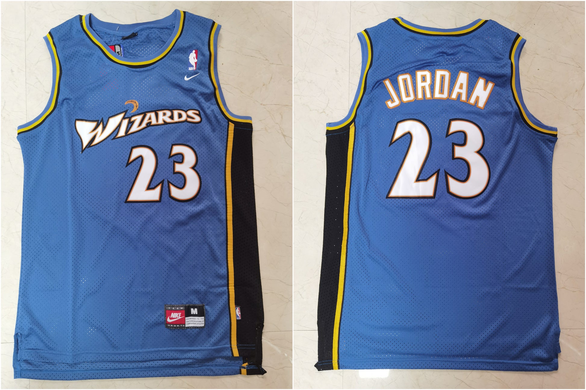 Wizards 23 Michael Swingman Basketball Jersey