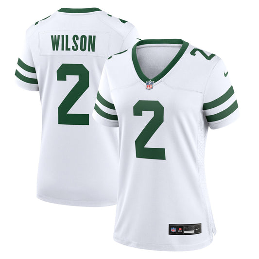 Zach Wilson New York Jets Women's Player Jersey - White