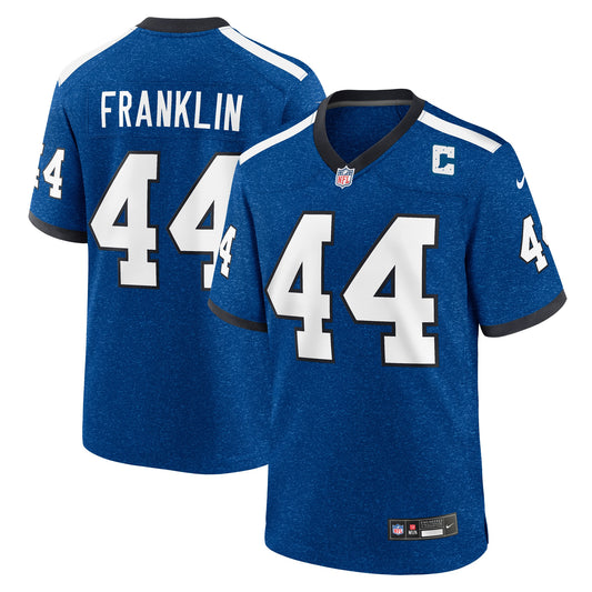 Zaire Franklin Indianapolis Colts Indiana Nights Alternate Jersey - Royal