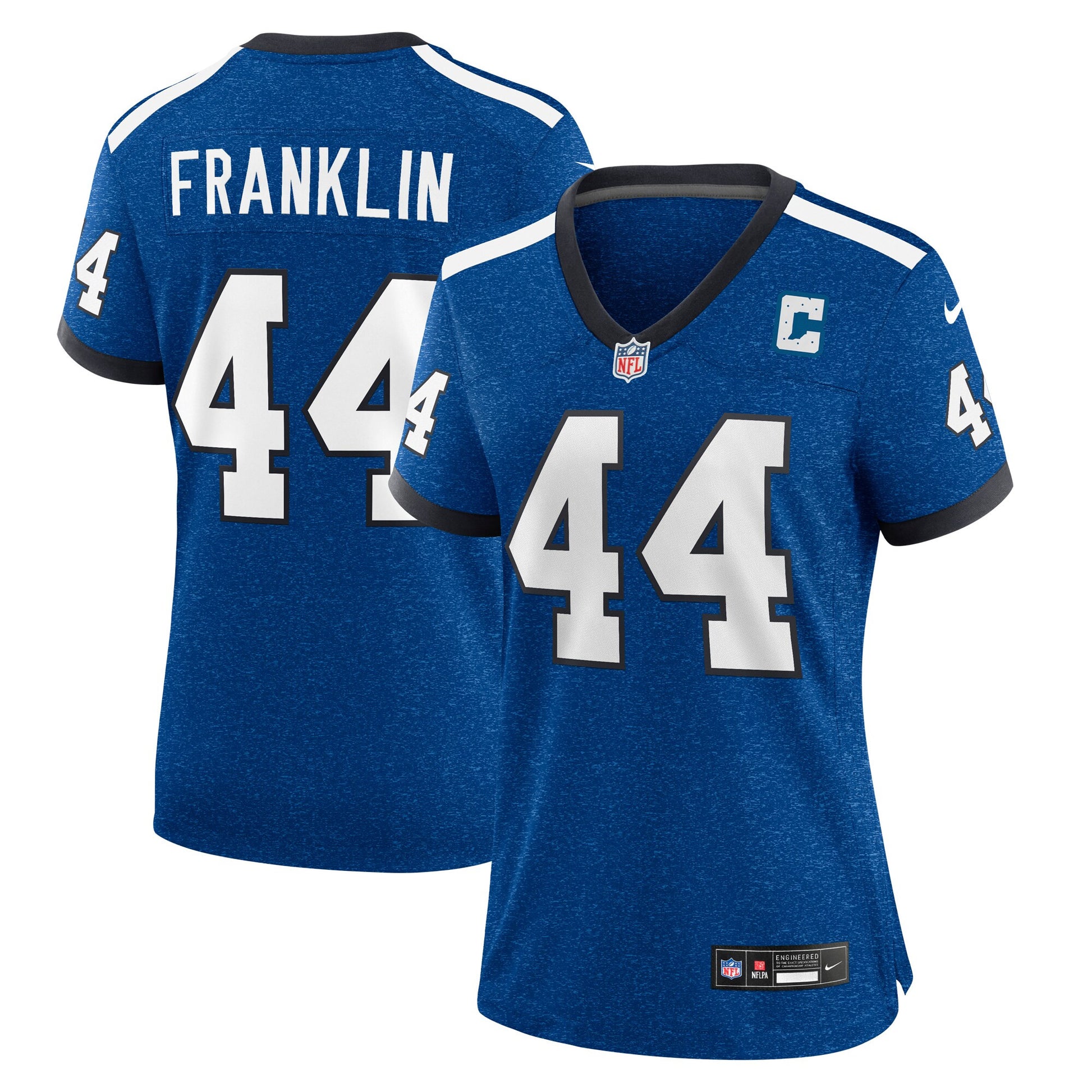 Zaire Franklin Indianapolis Colts Women's Indiana Nights Alternate Jersey - Royal