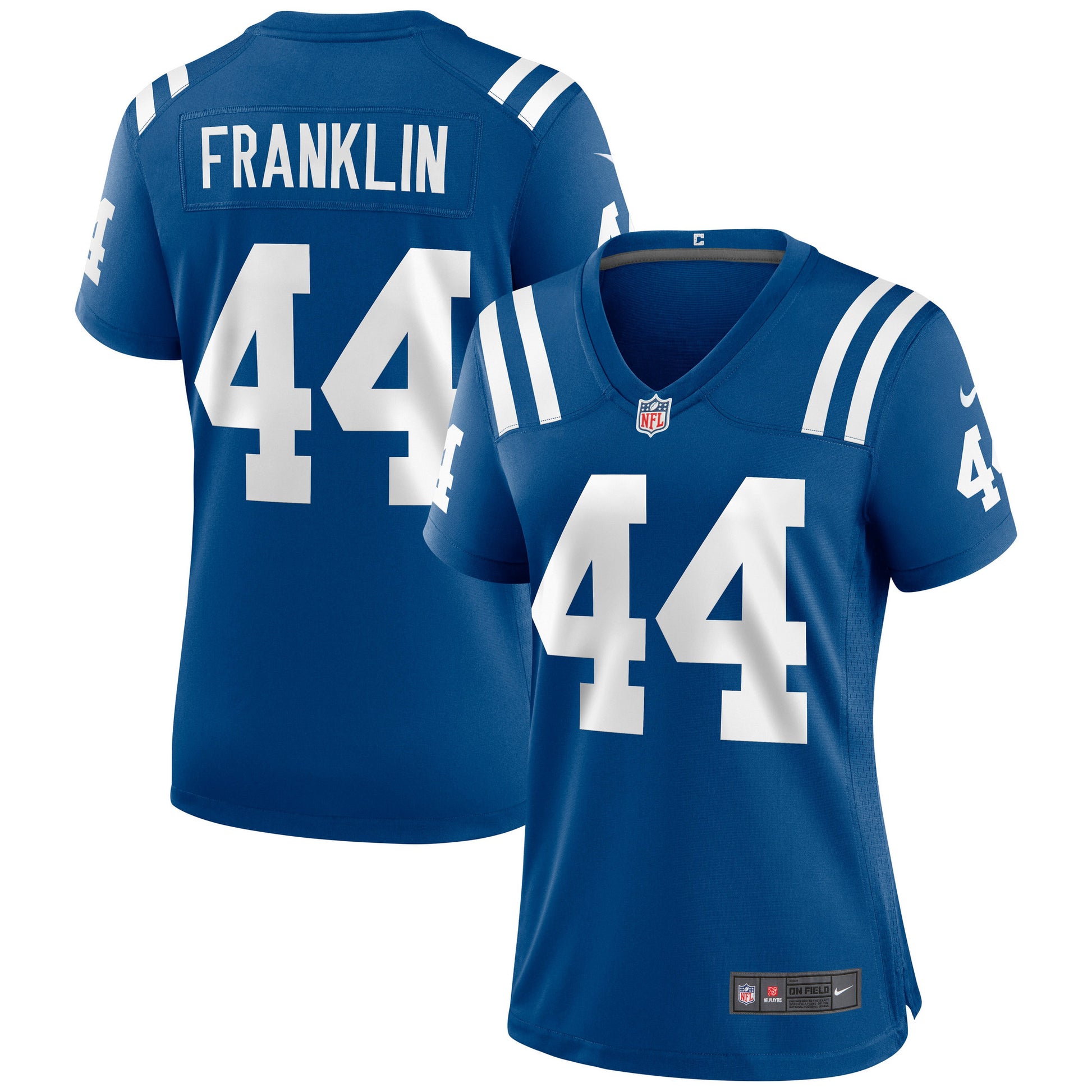 Zaire Franklin Indianapolis Colts Women's Jersey - Royal