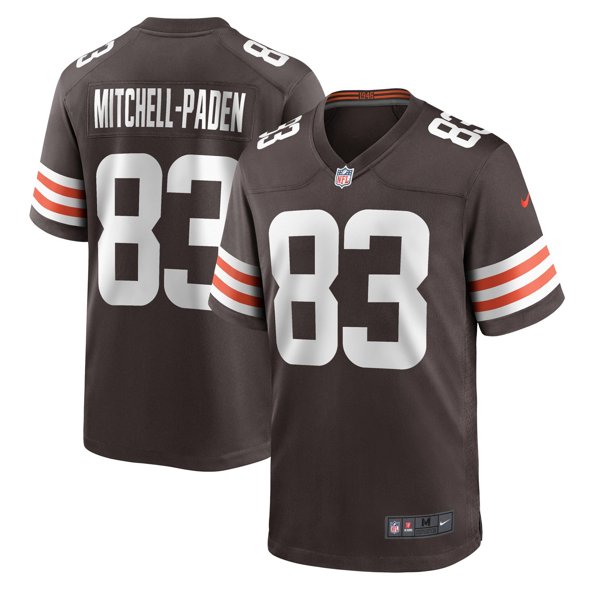 Zaire Mitchell-paden Cleveland Browns Team Jersey - Brown