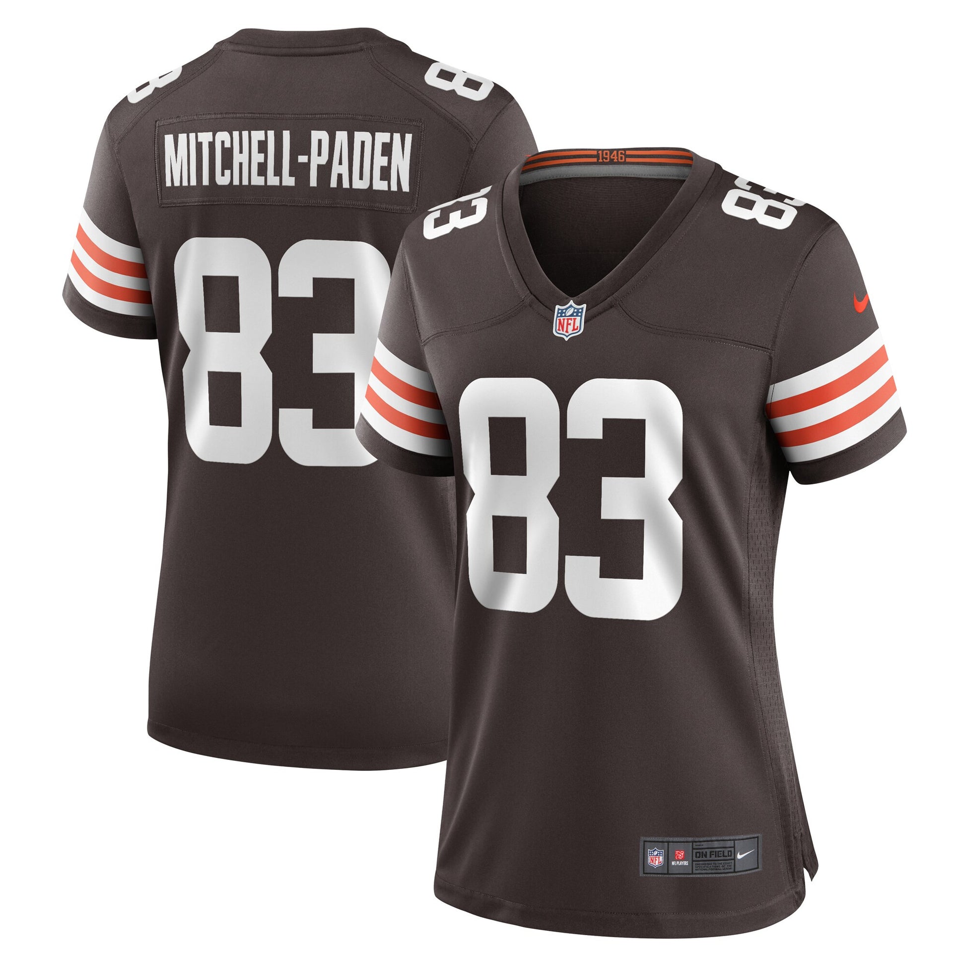 Zaire Mitchell-paden Cleveland Browns Women's Team Jersey - Brown