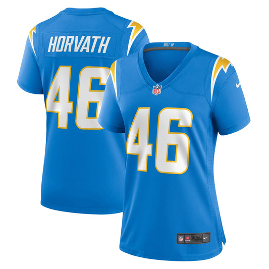 Zander Horvath Los Angeles Chargers Women's Jersey - Powder Blue