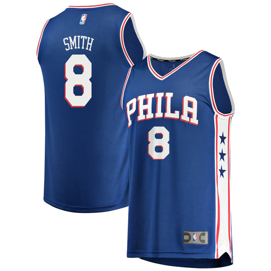 Zhaire Smith Philadelphia 76ers Branded Fast Break Basketball Jersey Royal - Icon Edition