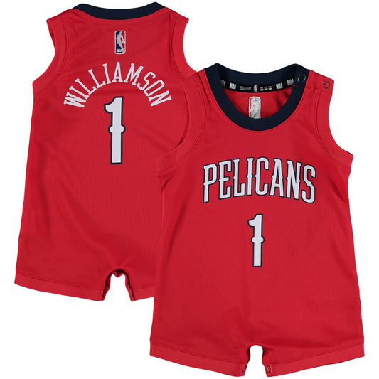 Zion Williamson New Orleans Pelicans Infant Basketball Jersey - Red